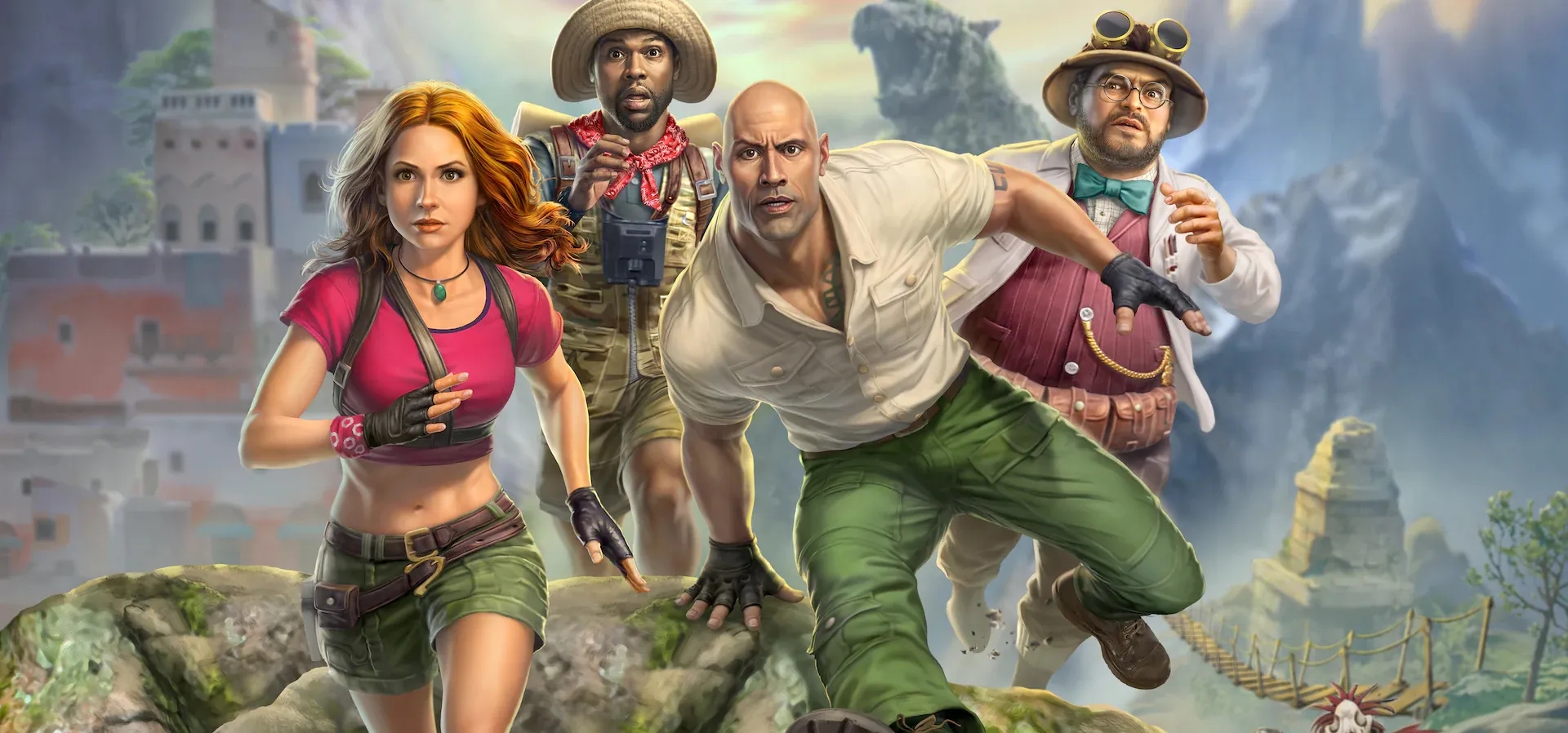 Imagem de fundo do produto Jumanji: The Video Game - Xbox One e Series X|S