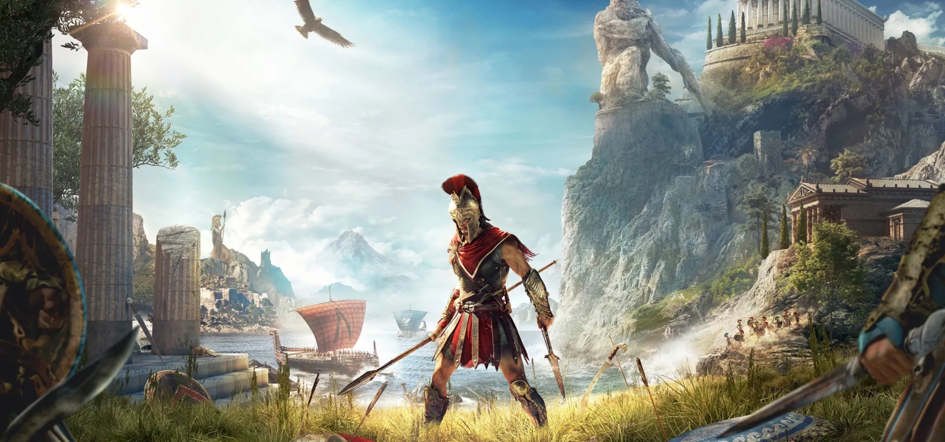 Imagem de fundo do produto Assassin's Creed® Odyssey PS4 - Físico