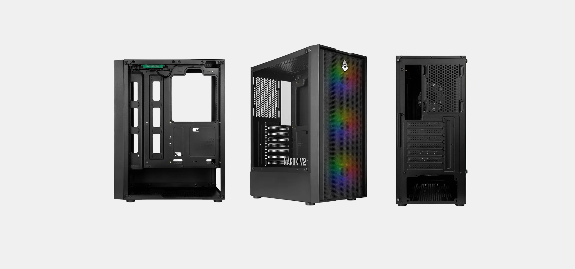 Imagem de fundo do produto PC Gamer Mancer, AMD Ryzen 5 5600, RX 580 8GB, 16GB DDR4, SSD 480GB, Fonte 500W 80 Plus