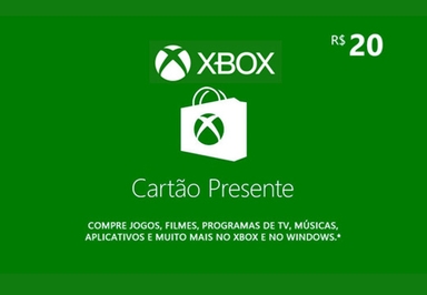 Imagem do produto Cartão Presente Digital Xbox 20 Reais