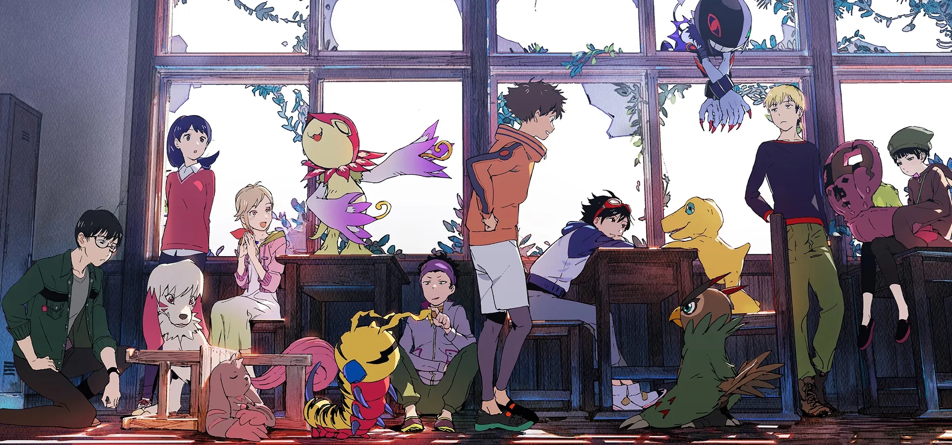 Imagem de fundo do produto Digimon Survive - PS4