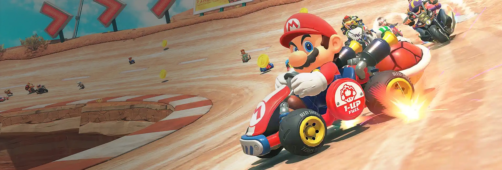 Imagem de fundo do jogo Mario Kart™ World - Switch 2