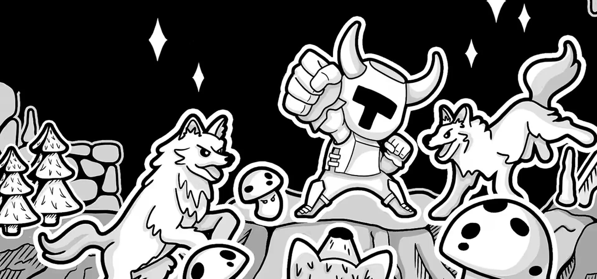 Imagem de fundo do produto Knight's Night! - Switch
