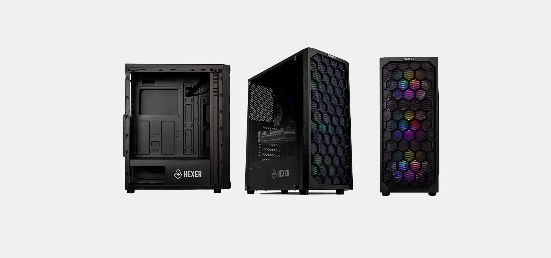 Imagem de fundo do produto PC Gamer Mancer, Intel Core i7, GTX 1650 4GB, 16GB de RAM, SSD 240GB, Fonte 500W 80 Plus