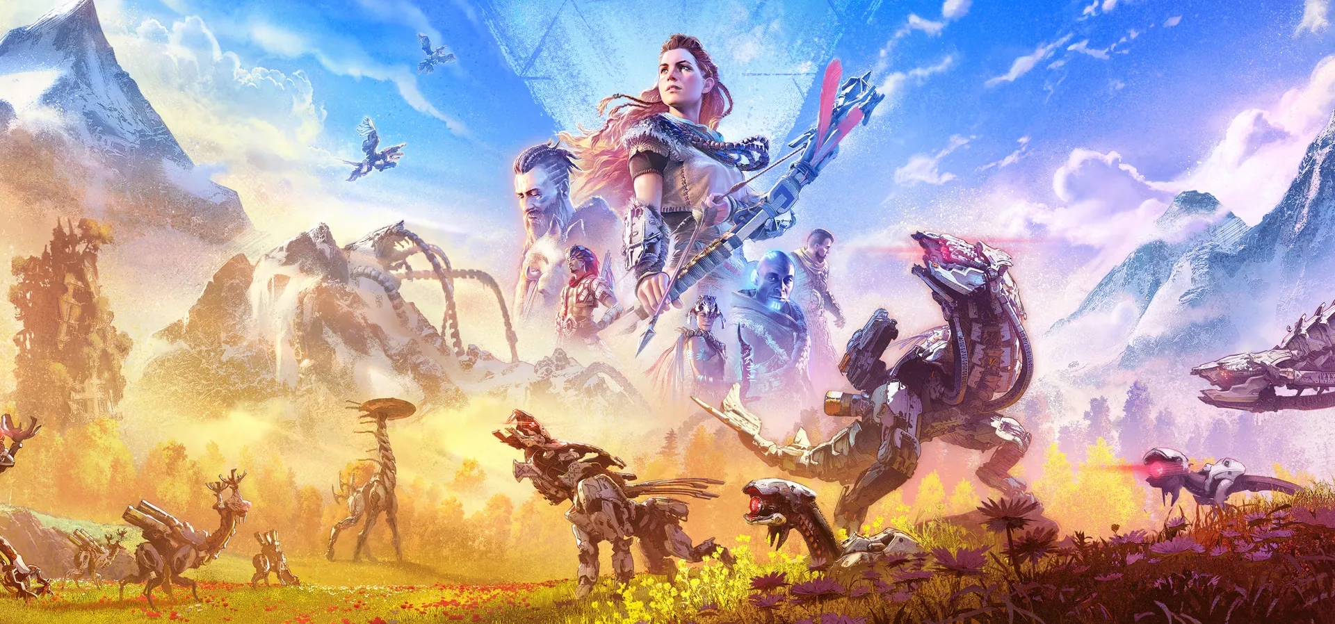 Imagem de fundo do produto Horizon Zero Dawn Remastered Edition PS5 - Físico