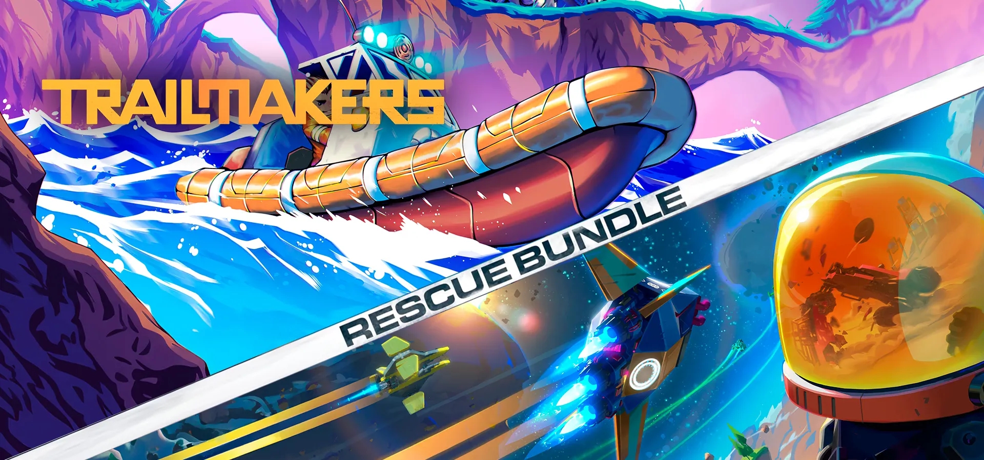 Imagem de fundo do produto Trailmakers: Rescue Pack - Xbox e PC