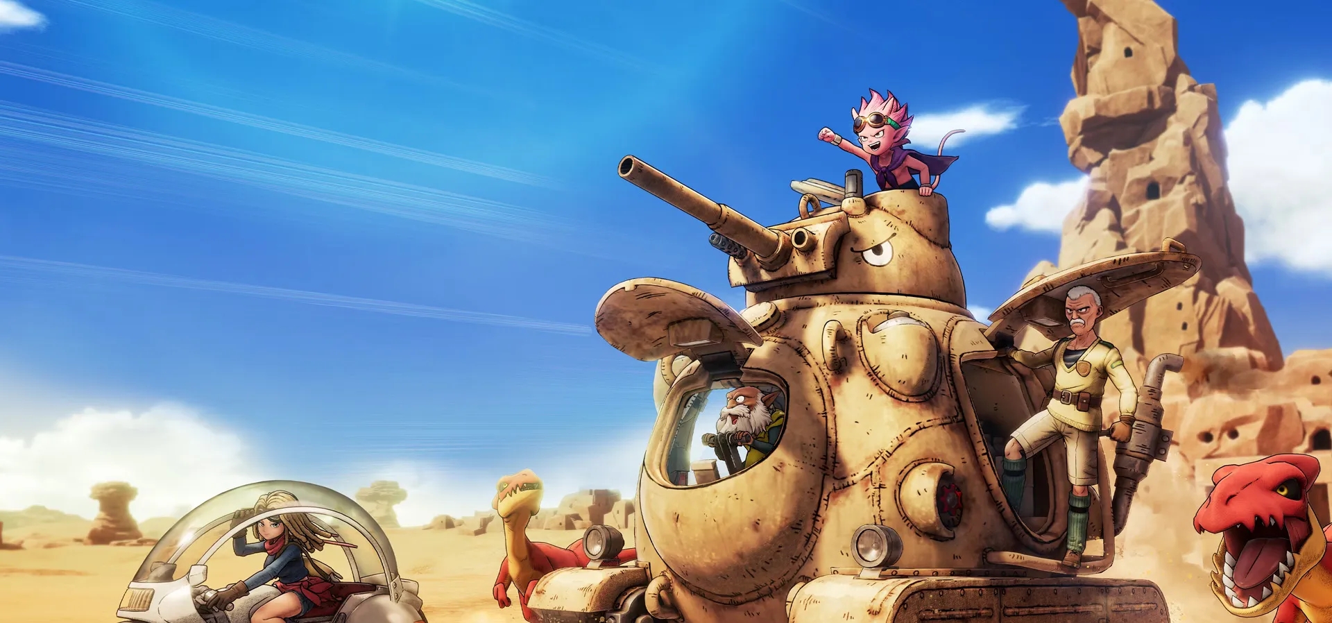 Imagem de fundo do produto SAND LAND Edição Deluxe - PS4 & PS5