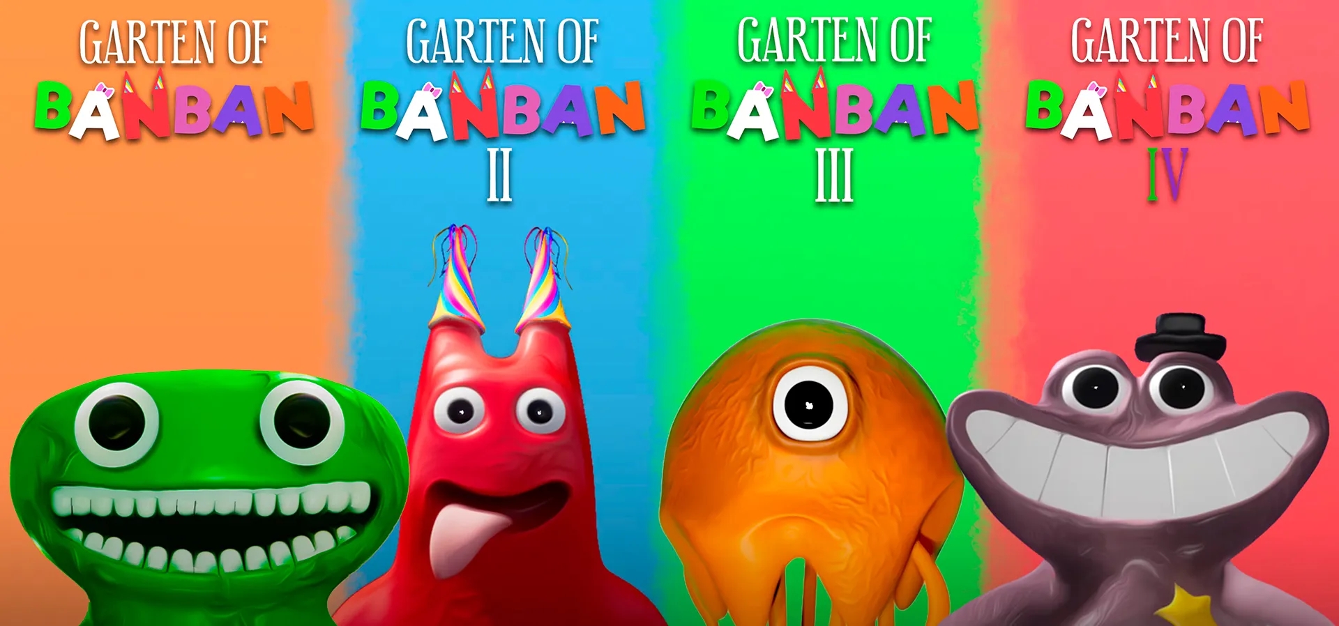 Imagem de fundo do produto Garten of Banban Bundle: 1 + 2 + 3 + 4 - Xbox One e Series X|S