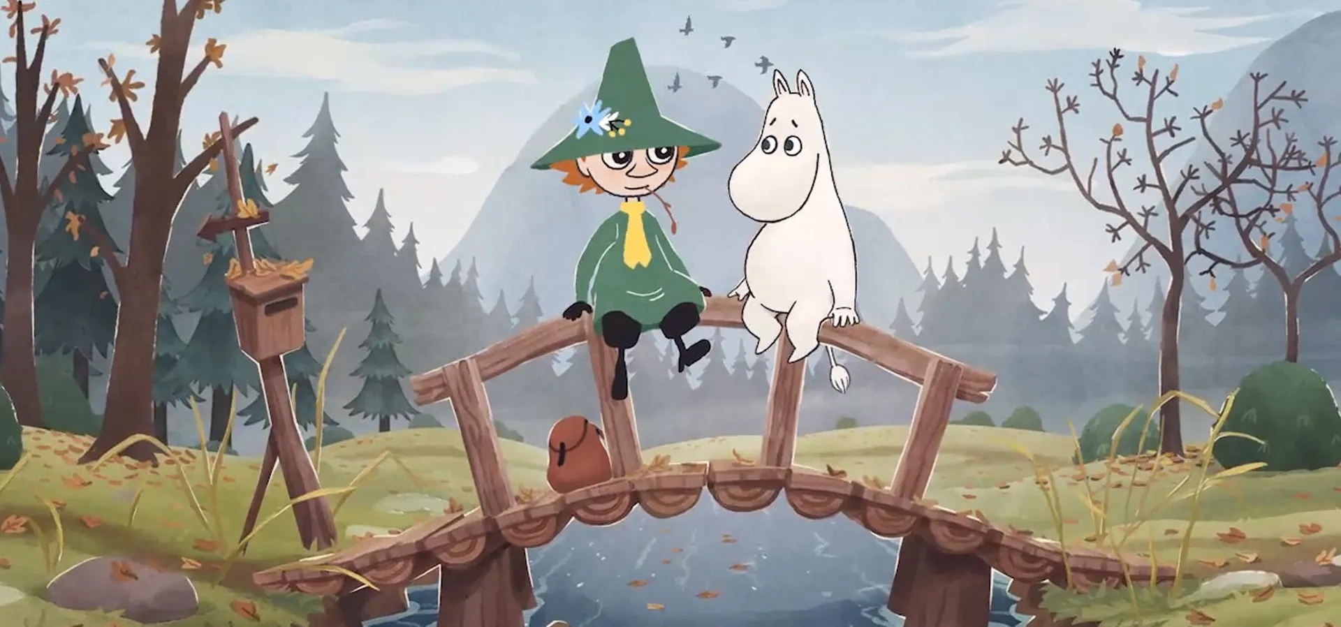 Imagem de fundo do produto Snufkin: Melodia do Vale dos Moomins - Switch