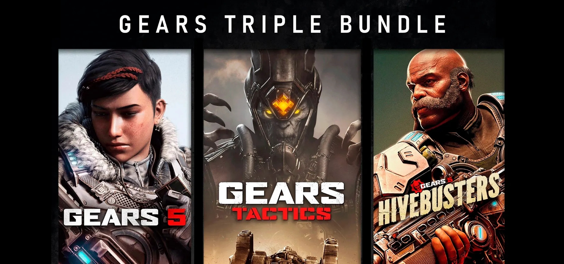 Imagem de fundo do produto Gears Triple Bundle - Xbox e PC