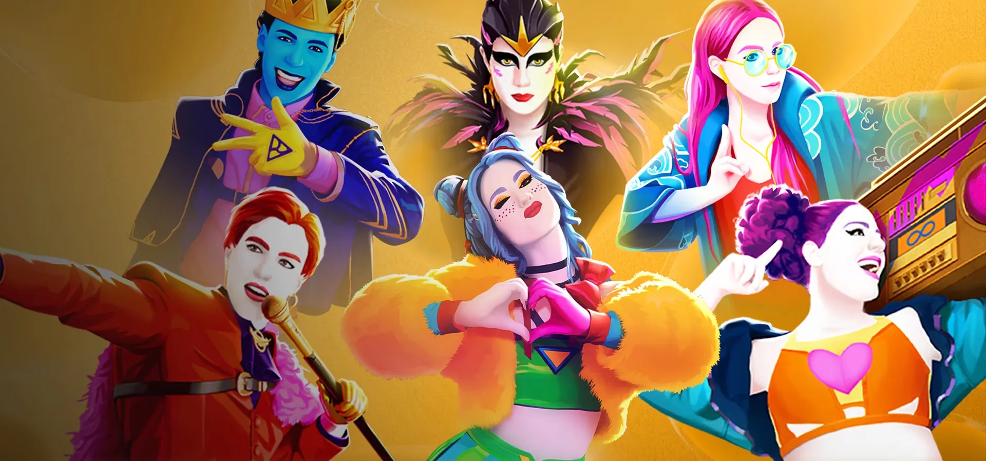 Imagem de fundo do produto Just Dance 2024 Deluxe Edition - PS5