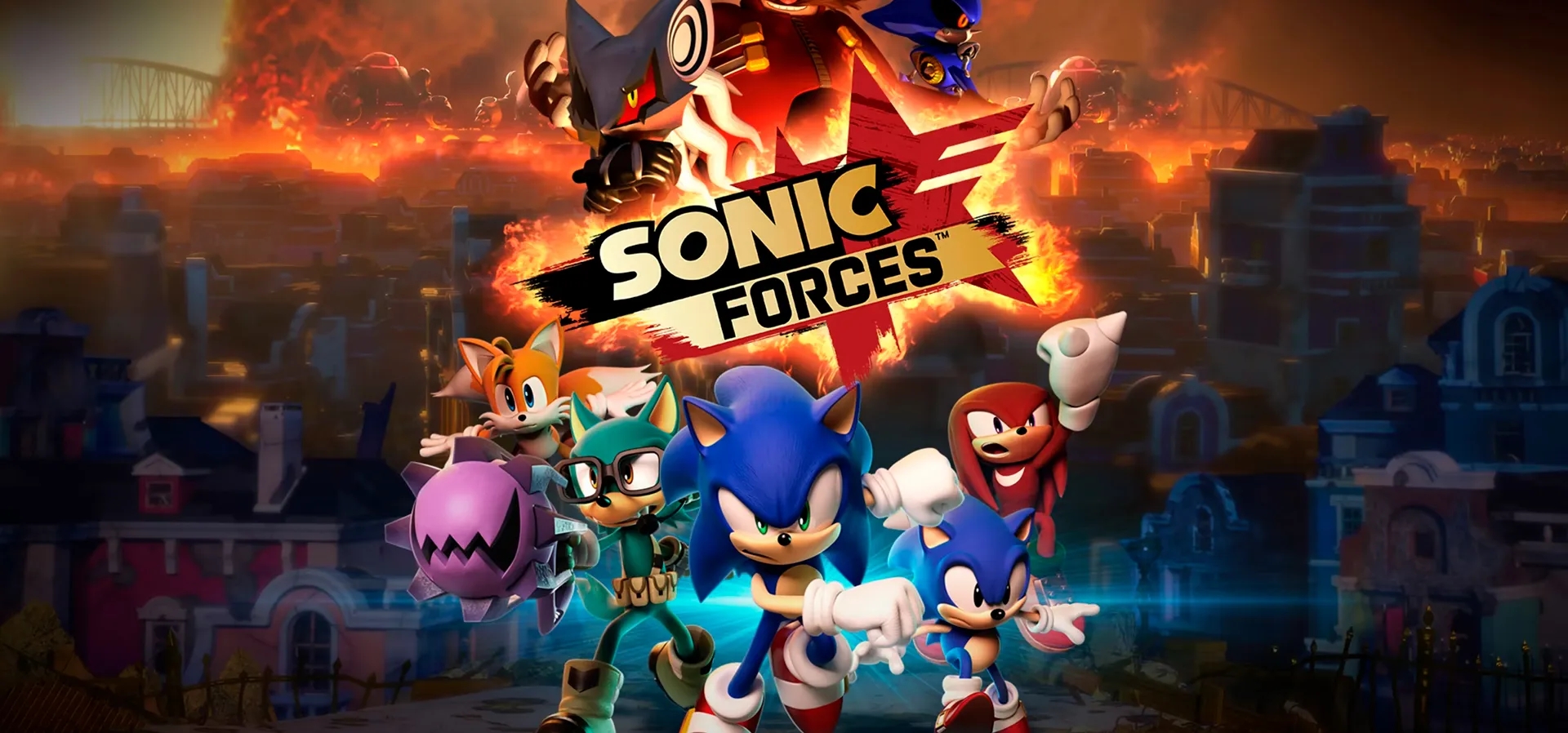 Imagem de fundo do produto Sonic Forces Switch - Físico
