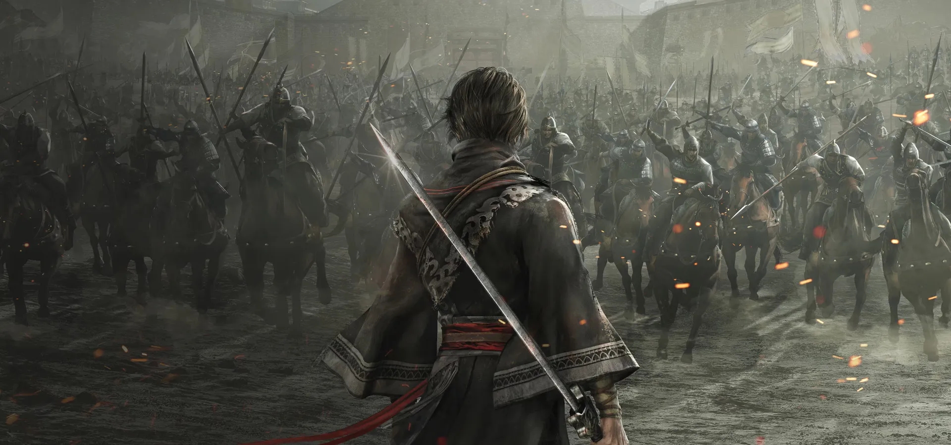 Imagem de fundo do produto Dynasty Warriors: Origins - PS5