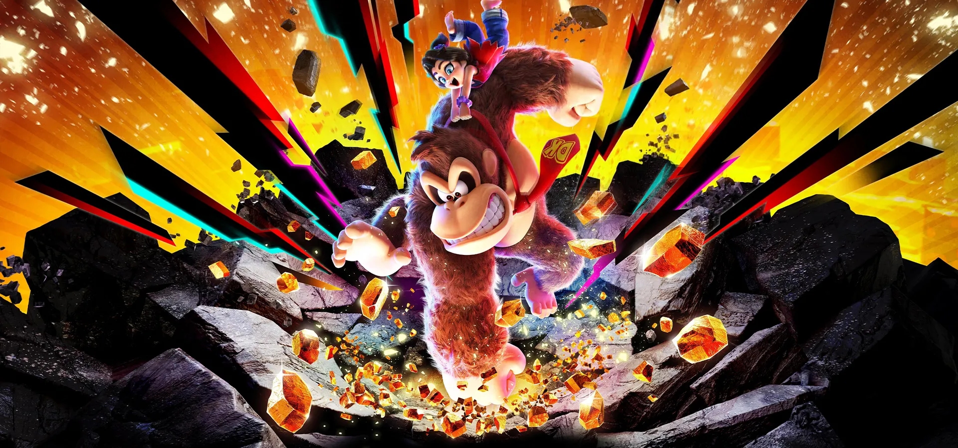 Imagem de fundo do produto Donkey Kong™ Bananza Switch 2 - Físico