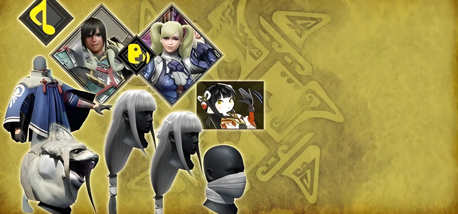 Imagem de fundo do produto Monster Hunter Rise Extra Pacote de DLC - Xbox e PC