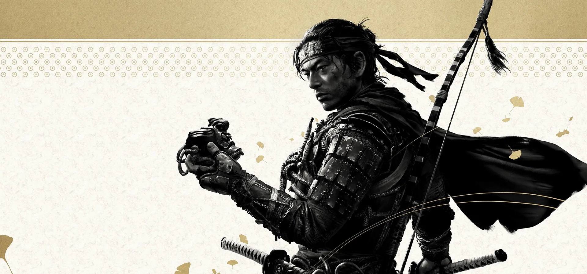 Imagem de fundo do produto Ghost of Tsushima Director's Cut PS4 - Físico