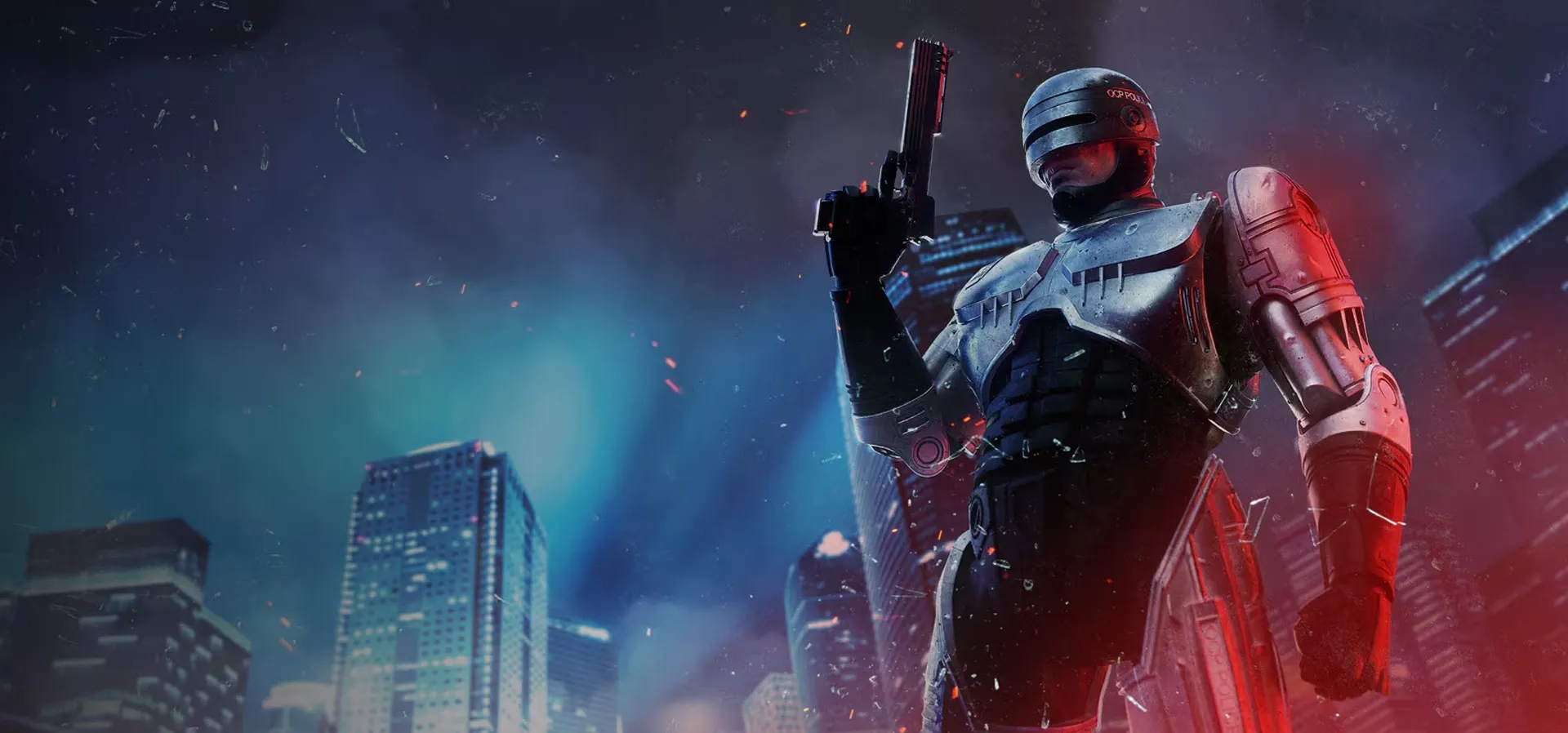 Imagem de fundo do produto RoboCop: Rogue City - Xbox Series X|S e PC