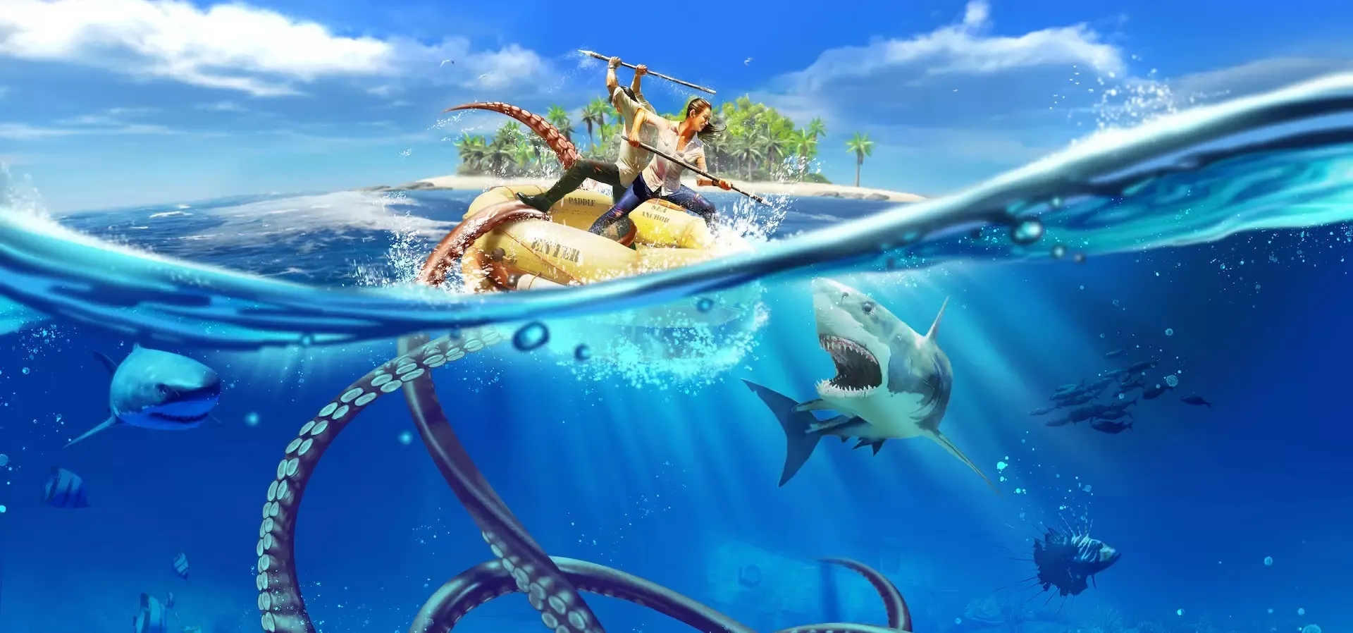 Imagem de fundo do produto Stranded Deep - Xbox One e Series X|S
