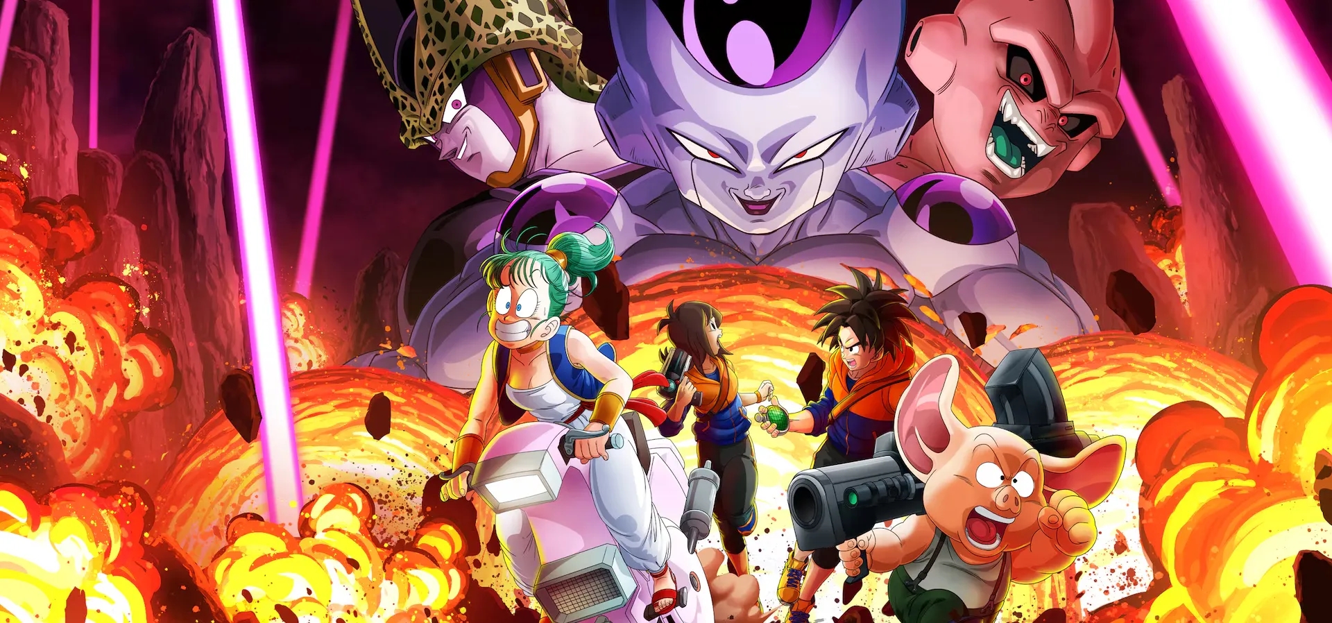 Imagem de fundo do produto Dragon Ball: The Breakers - Standard Edition - Xbox One e Series S|X