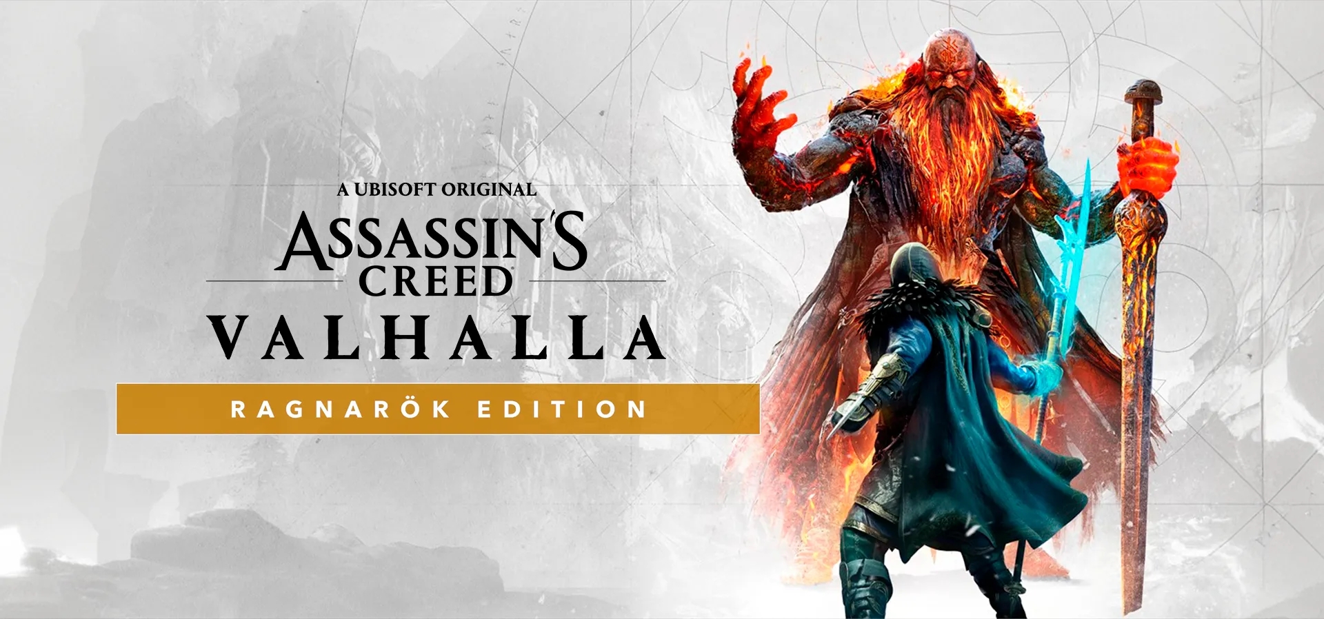 Imagem de fundo do produto Assassin's Creed® Valhalla Ragnarök Edition - Xbox One e Series X|S