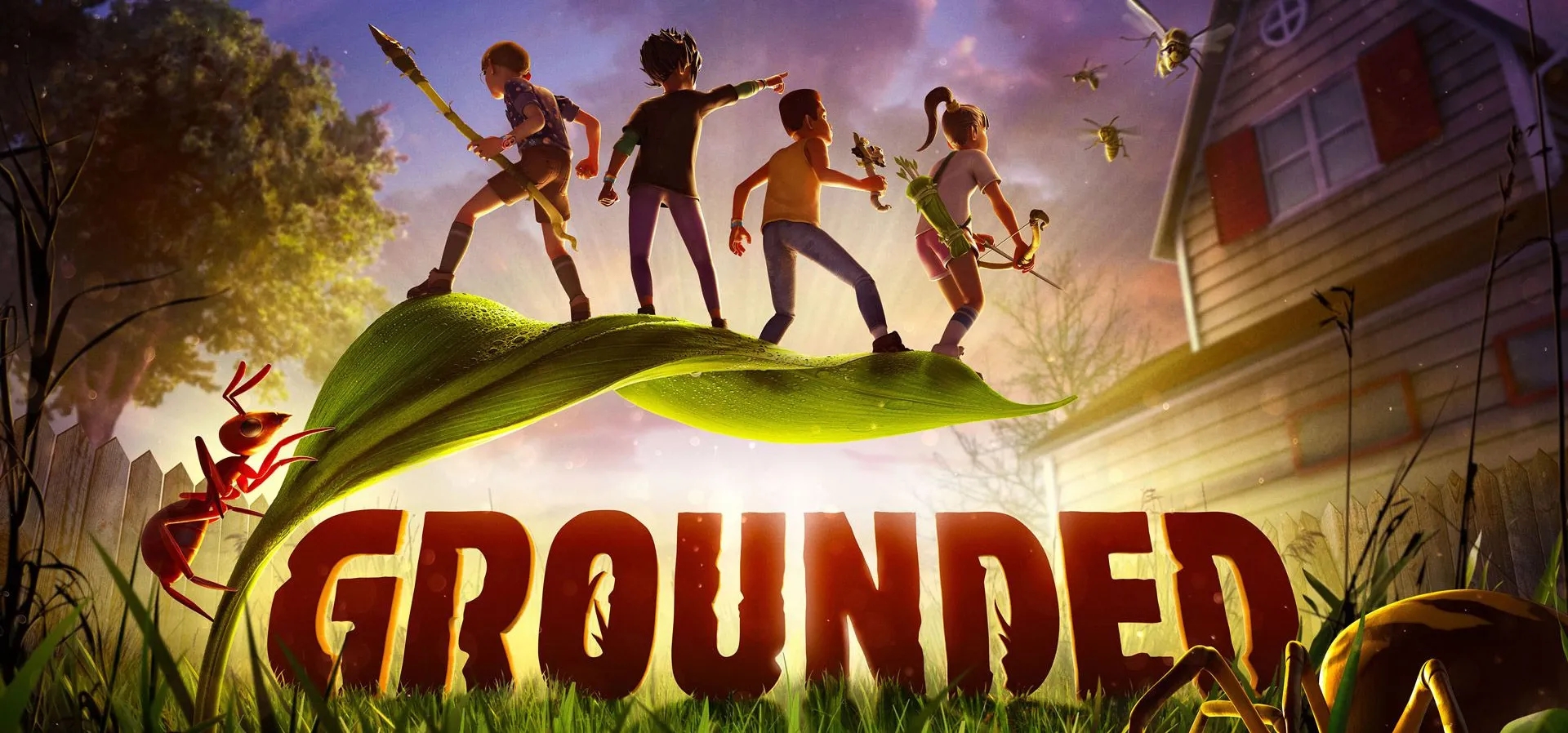 Imagem de fundo do produto Grounded - PS4 & PS5