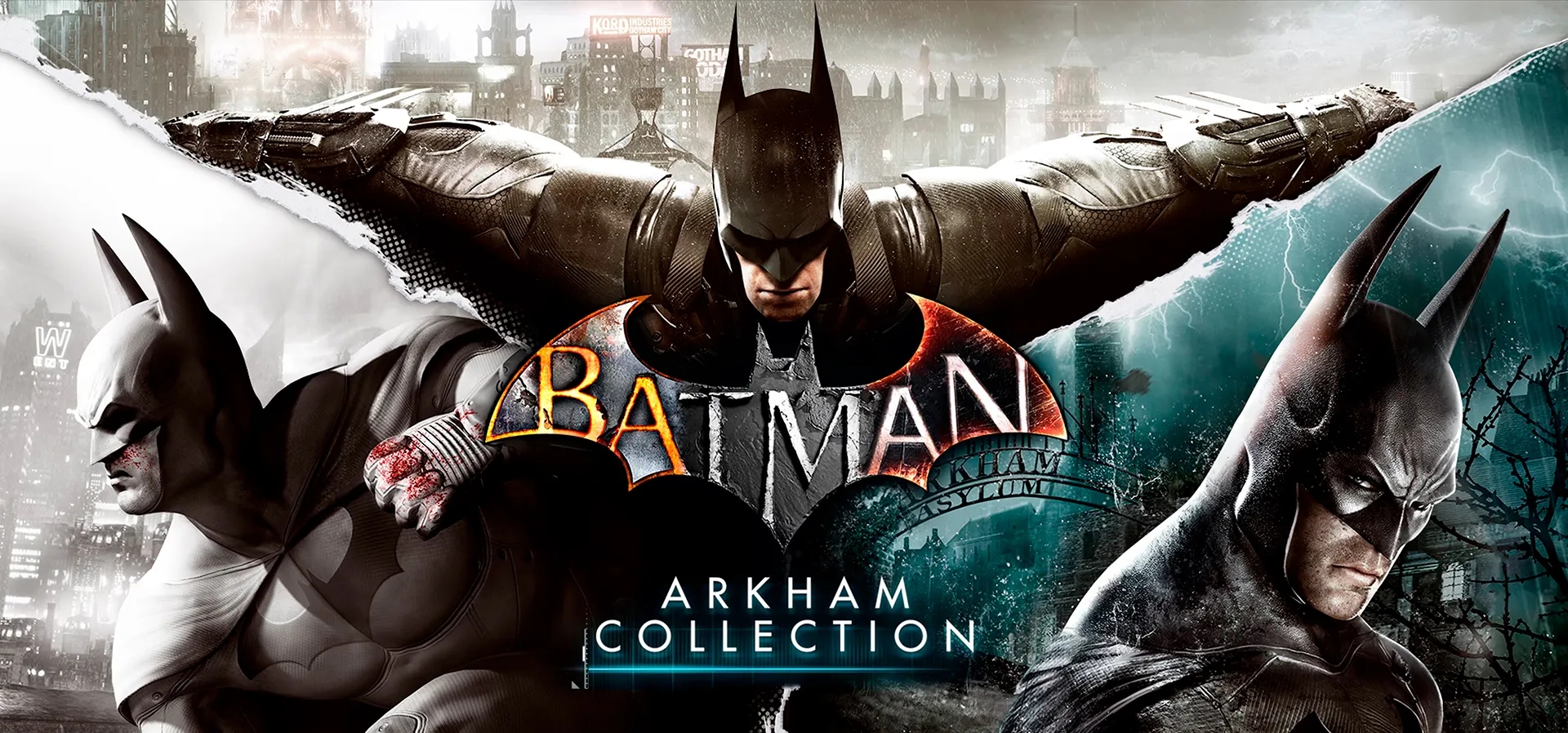 Imagem de fundo do produto Batman: Arkham Collection - Xbox One e Series X|S