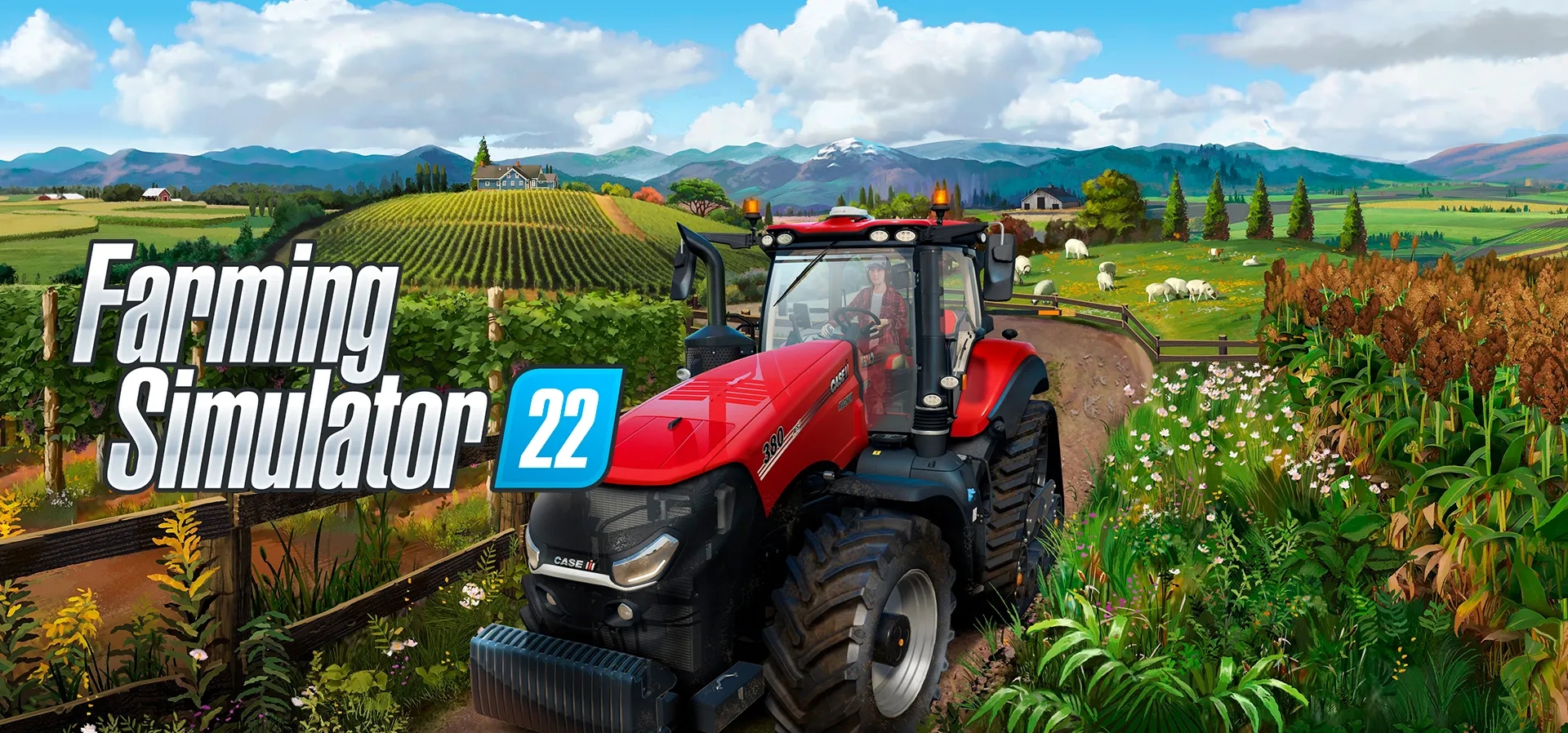 Imagem de fundo do produto Farming Simulator 22 - PC