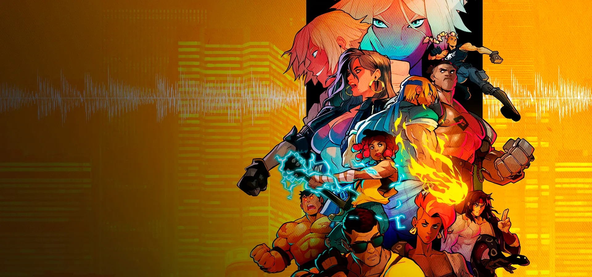 Imagem de fundo do produto Streets Of Rage 4 - PS4