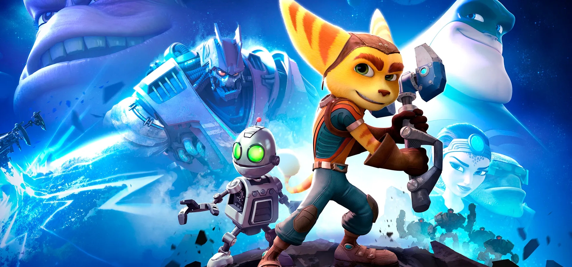 Imagem de fundo do produto Ratchet & Clank™ - PS4