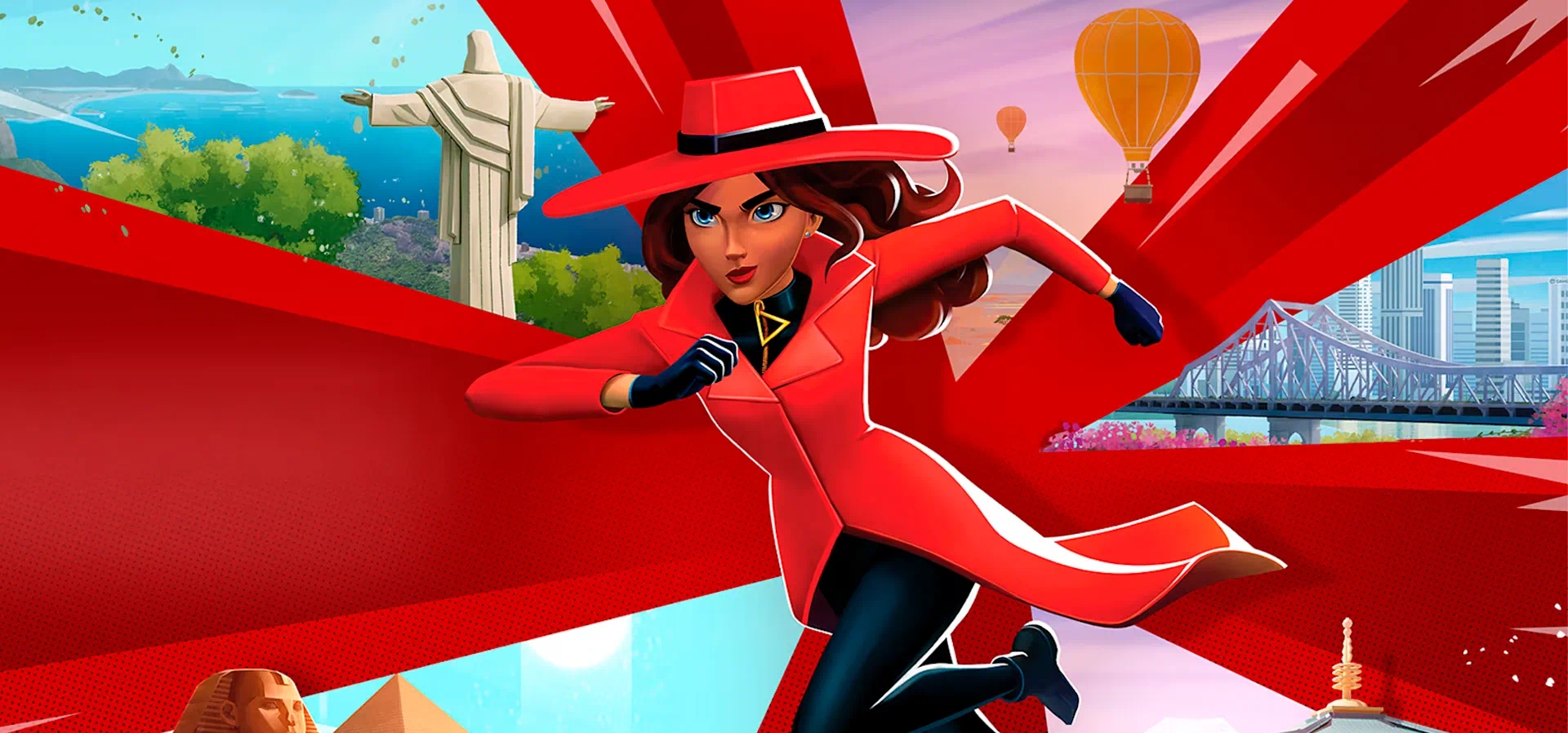 Imagem de fundo do produto Carmen Sandiego - Edição de Luxo DLC - Switch