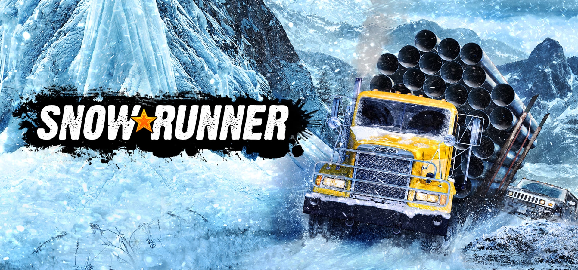 Imagem de fundo do produto SnowRunner - PS4 & PS5