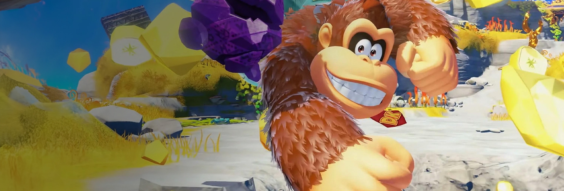 Imagem de fundo do jogo Donkey Kong™ Bananza - Switch 2