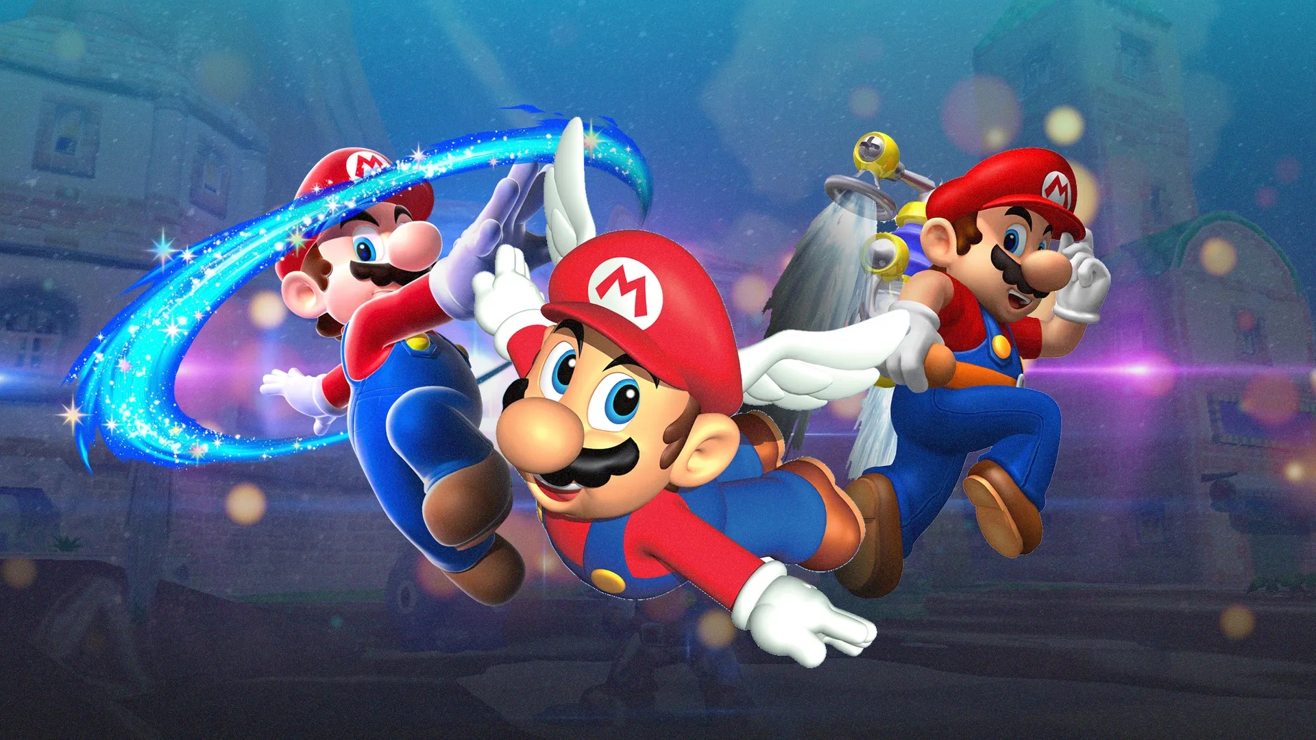 Imagem de fundo do produto O sucesso de Super Mario 3D All-Stars!
