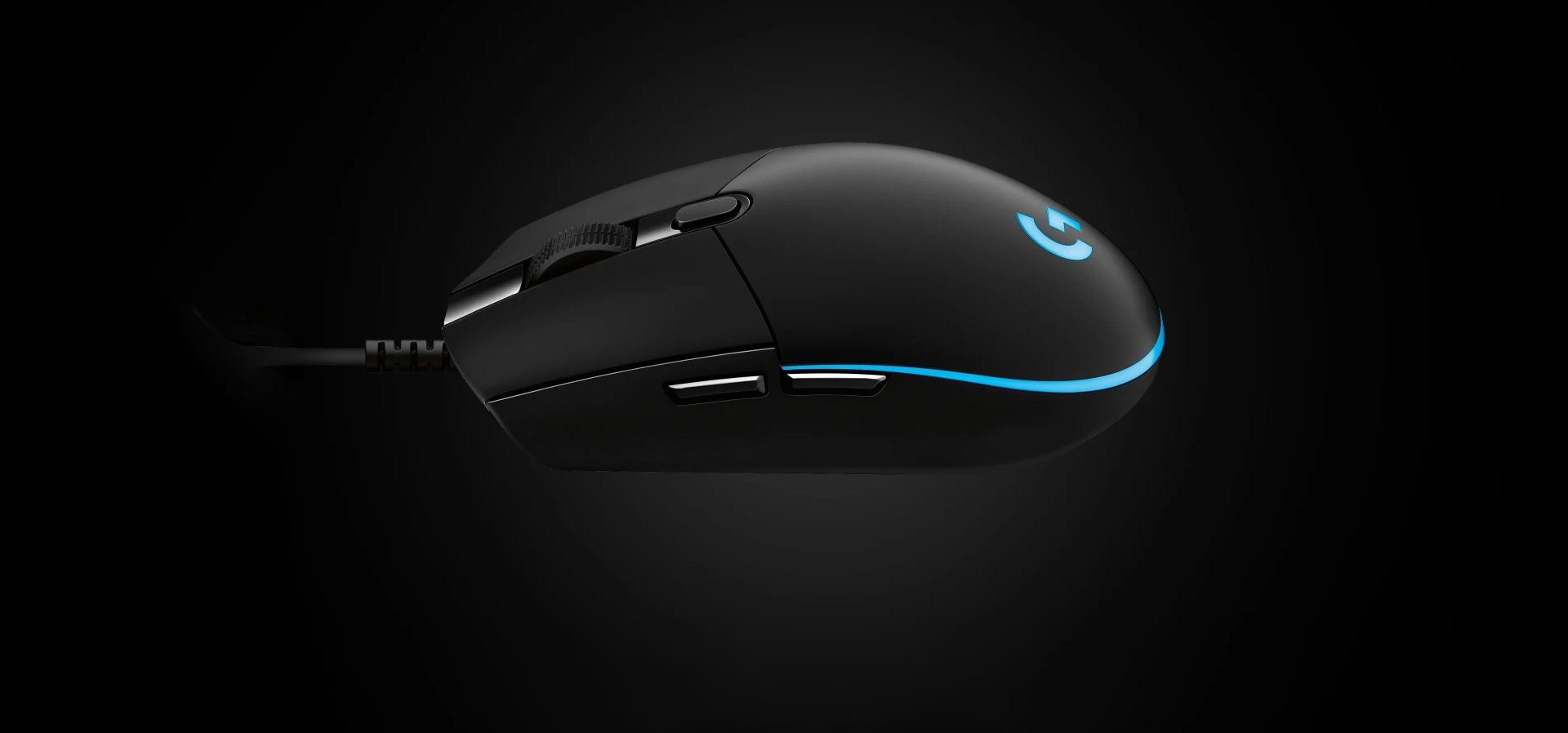 Imagem de fundo do produto Mouse Gamer com fio Logitech G Pro