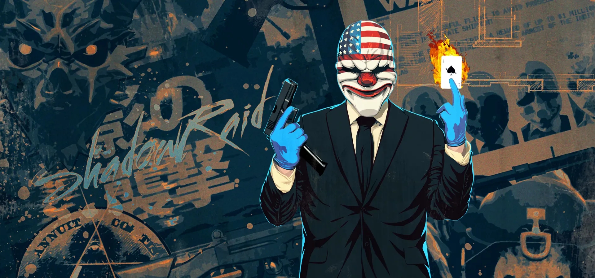 Imagem de fundo do produto Payday 2: Crimewave Edition - Xbox One e Series X|S