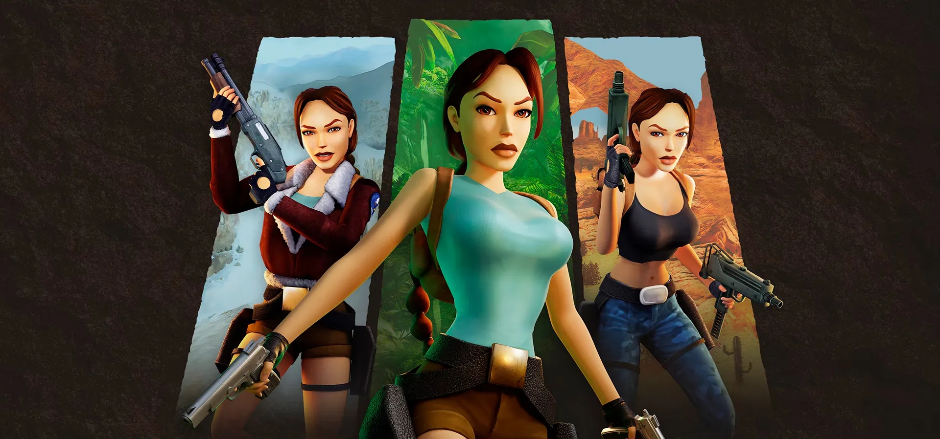 Imagem de fundo do produto Tomb Raider I-III Remastered Starring Lara Croft - PS4 & PS5