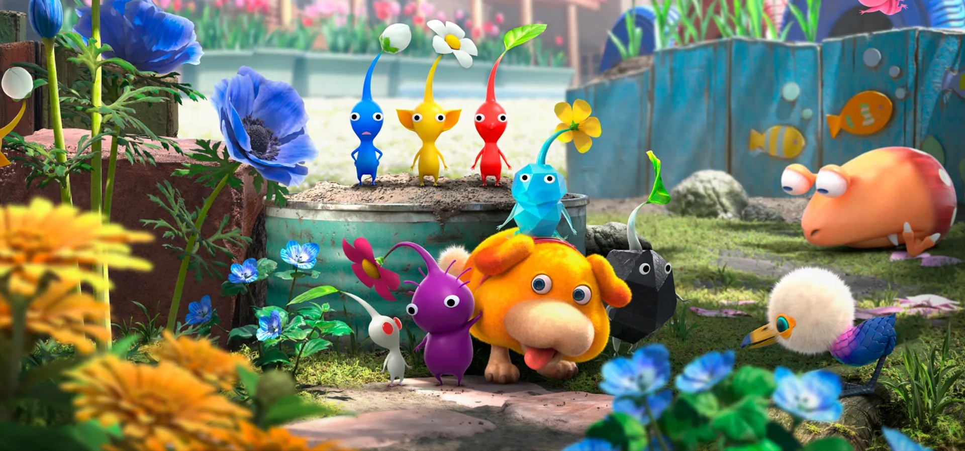 Imagem de fundo do produto Pikmin 4 - Switch
