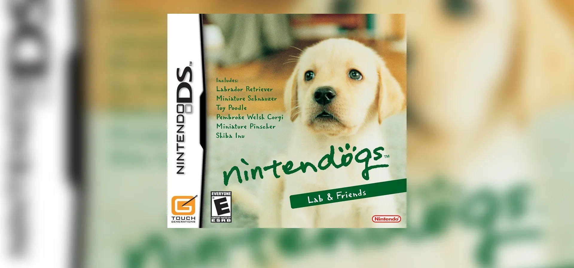 Imagem de fundo do produto Nintendogs - DS