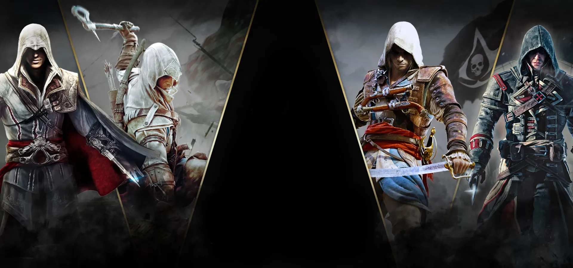 Imagem de fundo do produto Megapacote de Assassin's Creed® Anniversary Edition - Switch