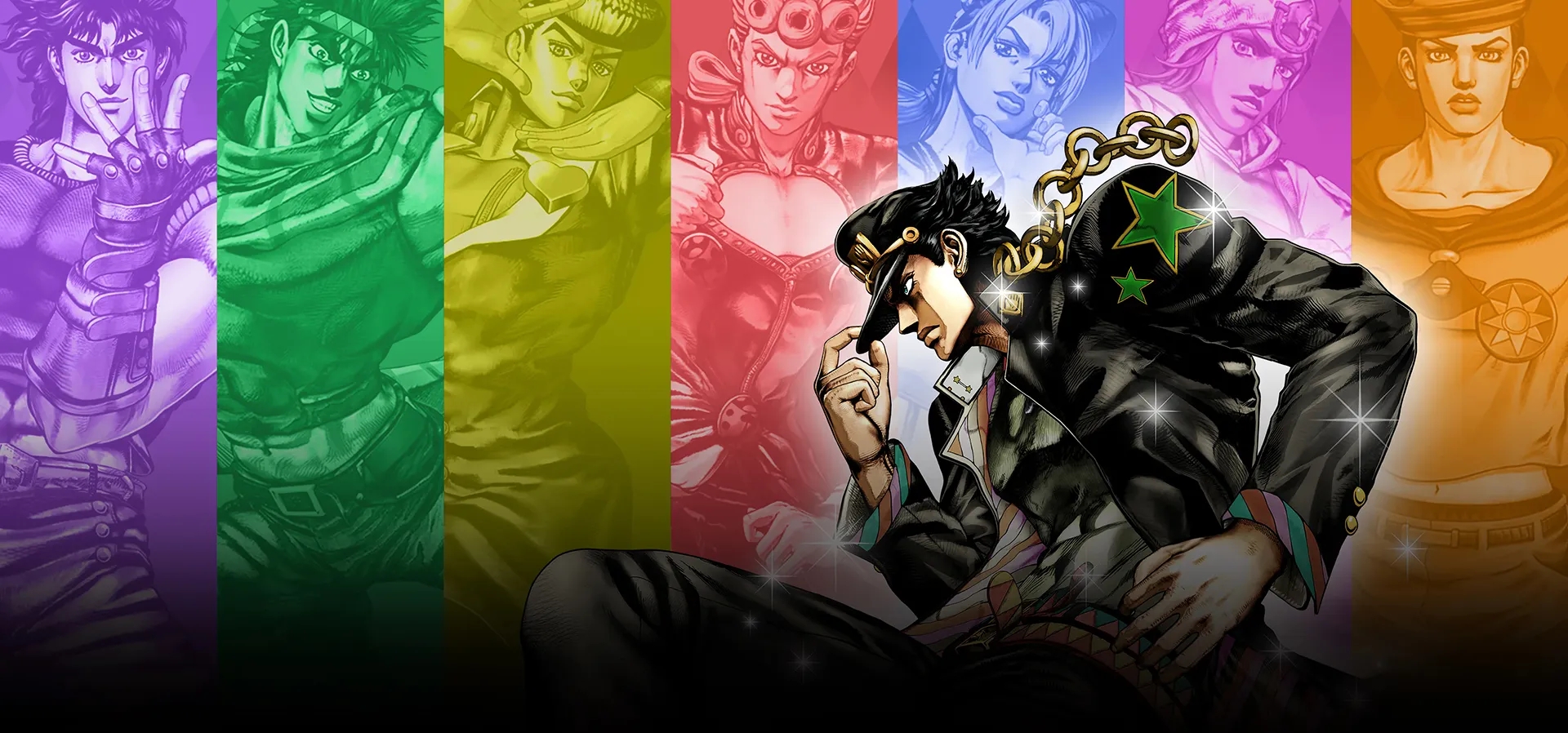 Imagem de fundo do produto JoJo's Bizarre Adventure: All-Star Battle R Edição Deluxe - PS4 & PS5