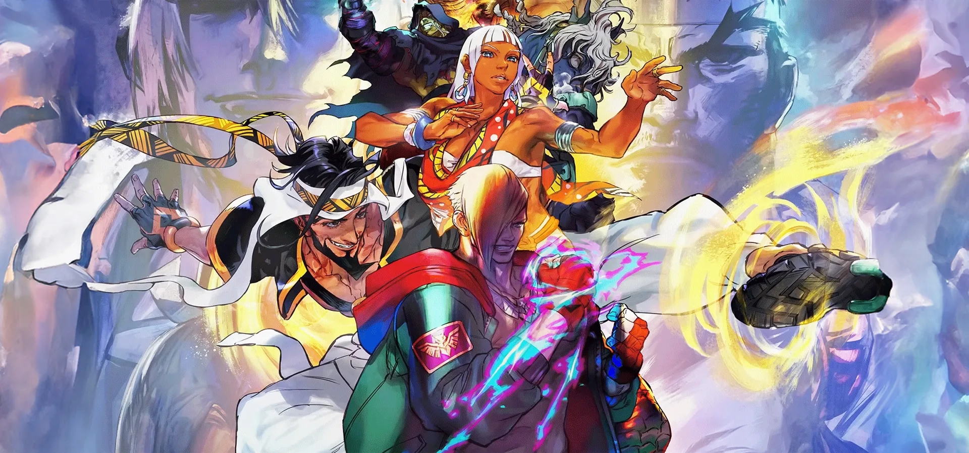 Imagem de fundo do produto Street Fighter 6 Years 1-2 Fighters Edition Switch 2 - Físico