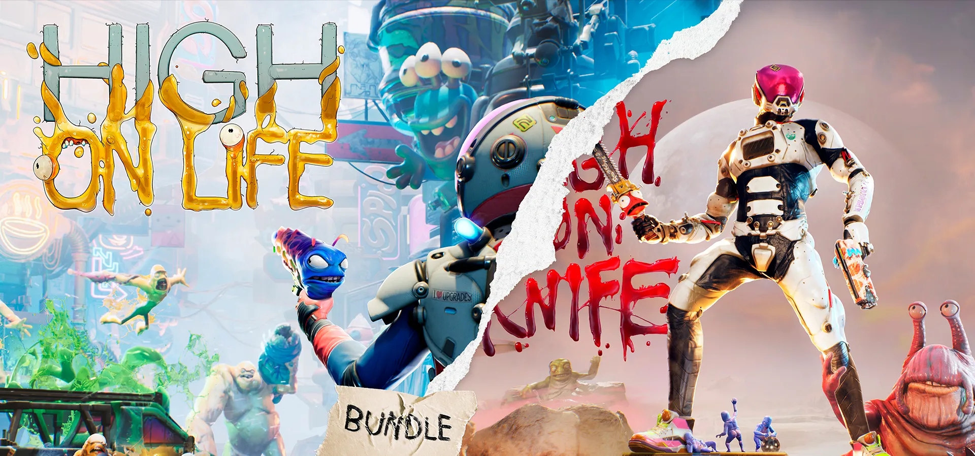 Imagem de fundo do produto High On Life: DLC Bundle - Xbox e PC