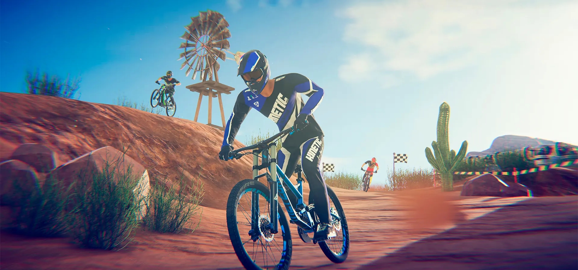 Imagem de fundo do produto Descenders - Xbox e PC