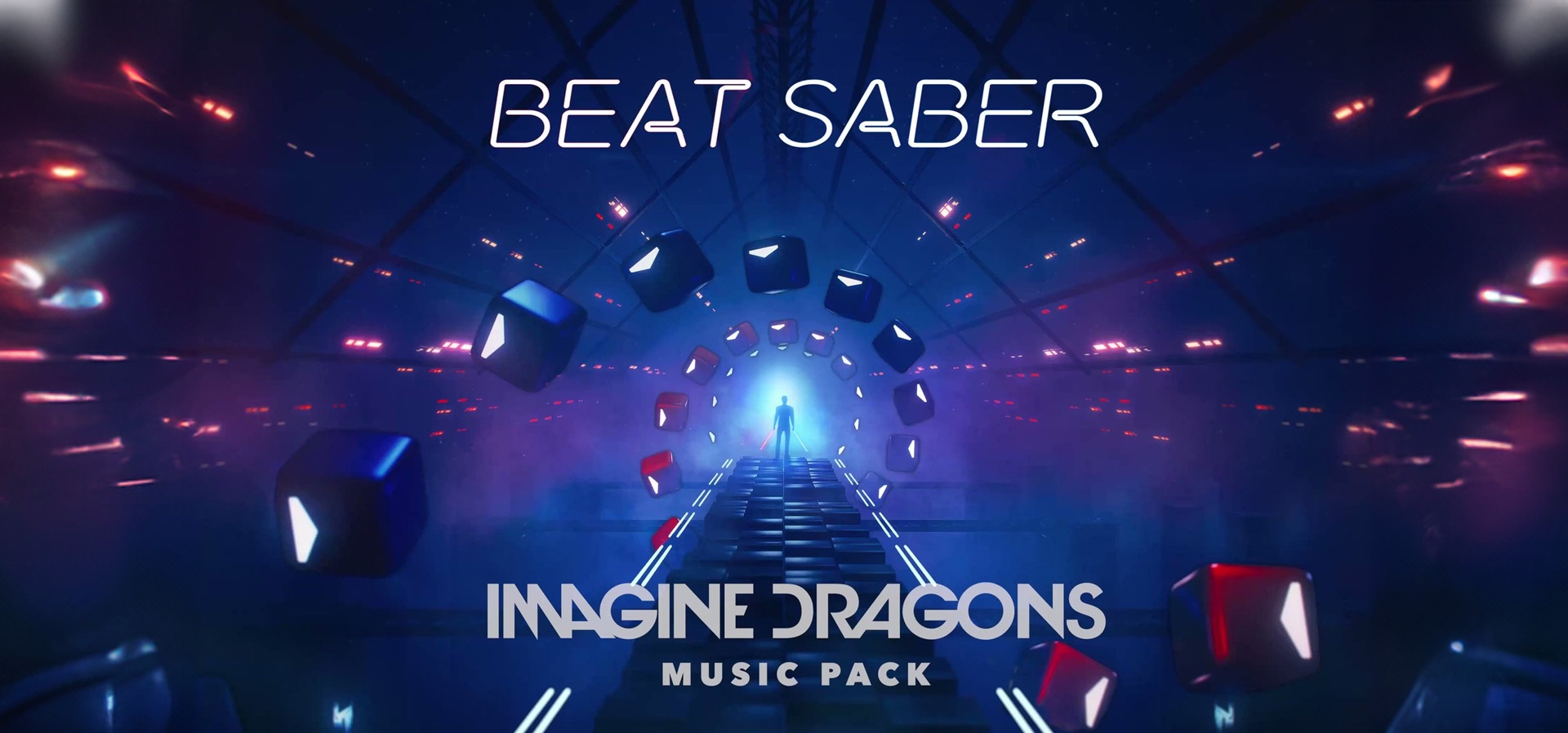 Imagem de fundo do produto Beat Saber + Imagine Dragons Music Pack - PS4 & PS5