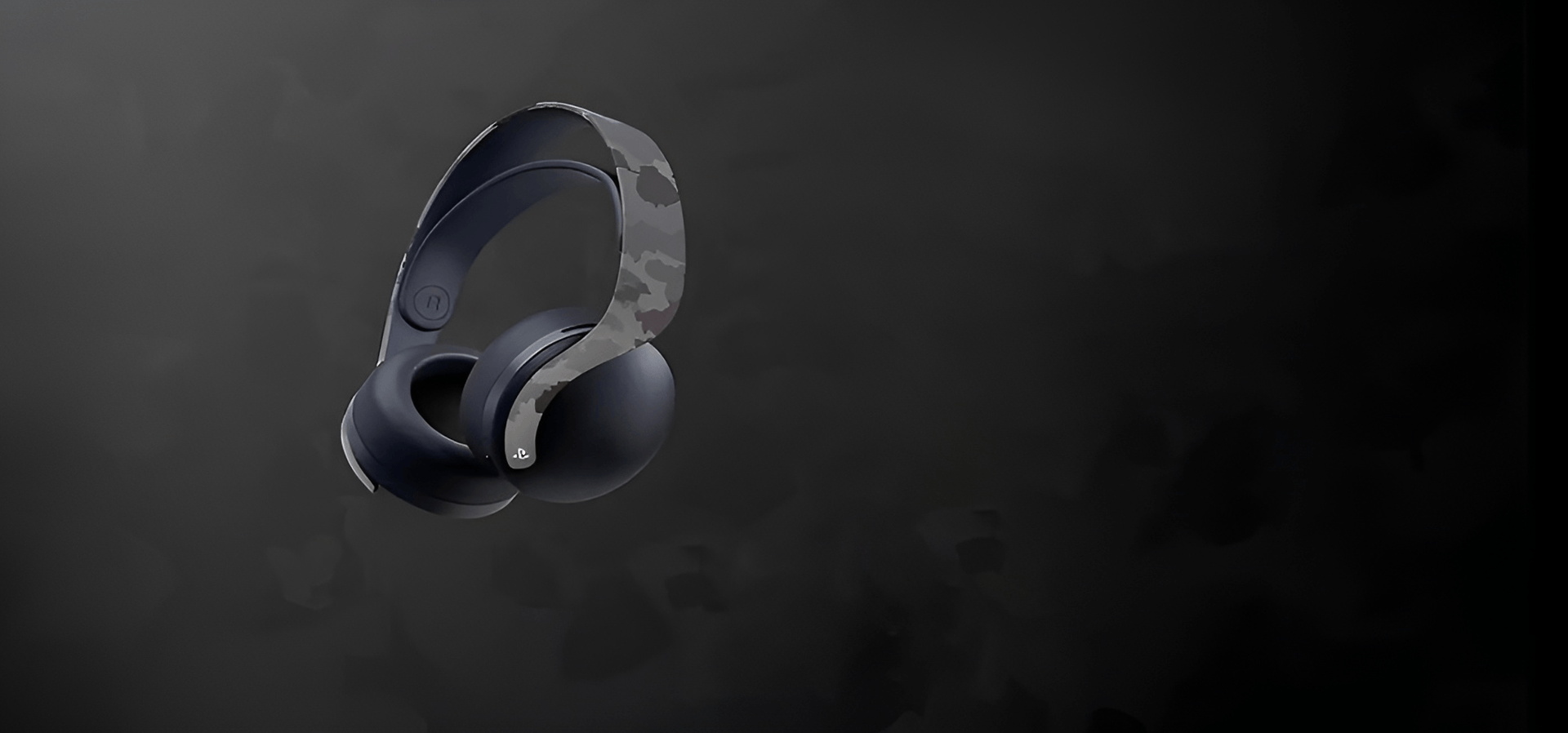 Imagem de fundo do produto Headset Pulse 3D PS5 - Cinza Camuflado