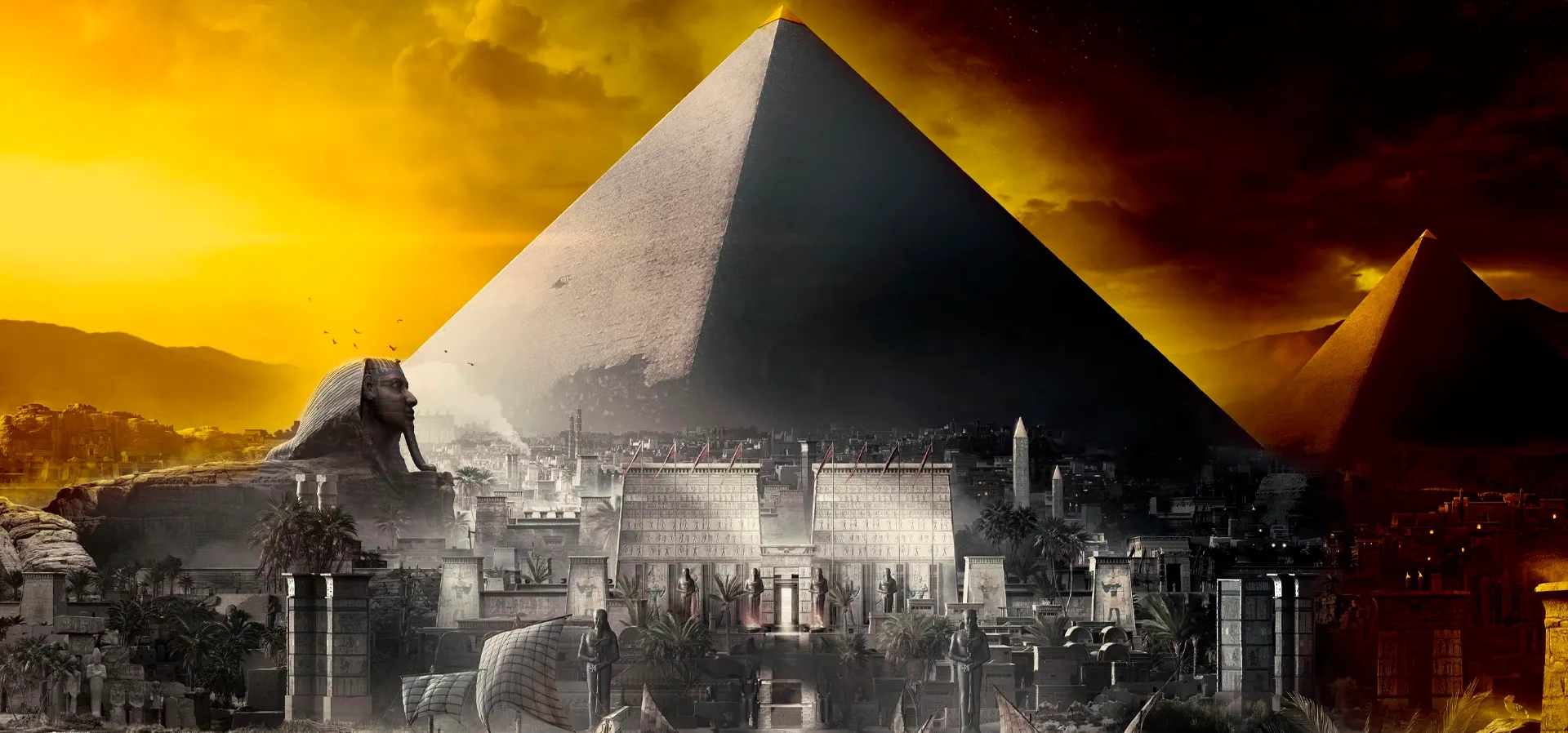 Imagem de fundo do produto Assassin's Creed® Origins Gold - Xbox One e Series X|S