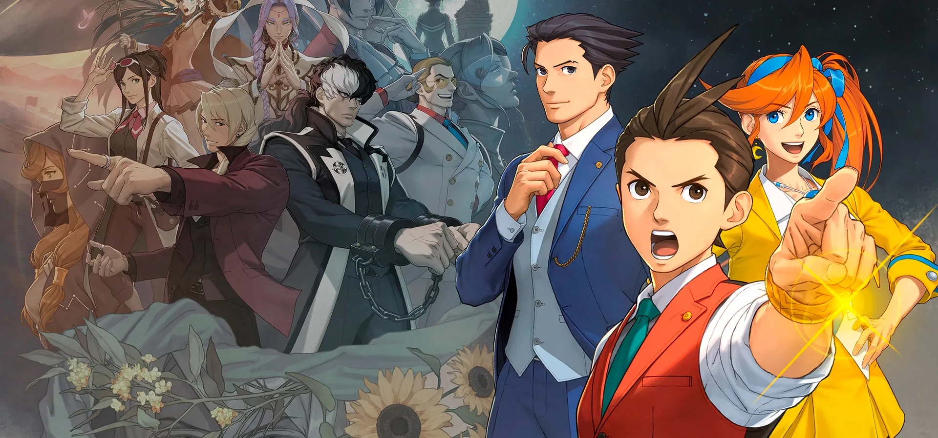 Imagem de fundo do produto Apollo Justice: Ace Attorney Trilogy - PS4