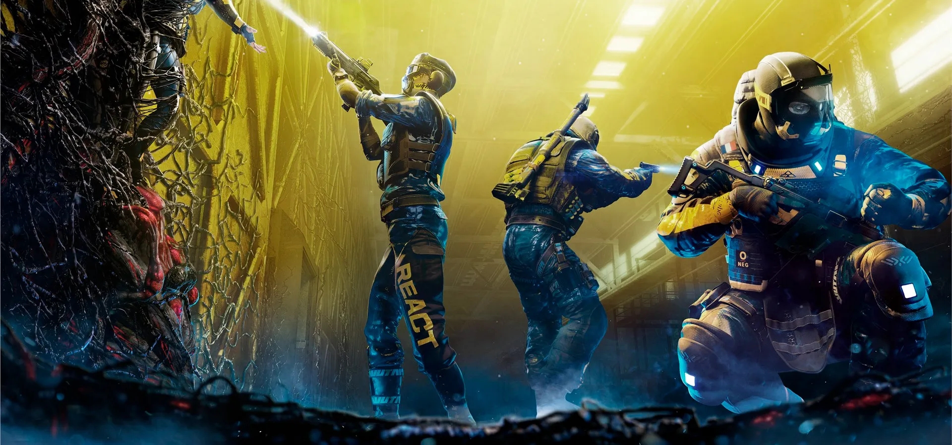 Imagem de fundo do produto Tom Clancy's Rainbow Six® Extraction United Bundle - Xbox One e Series X|S