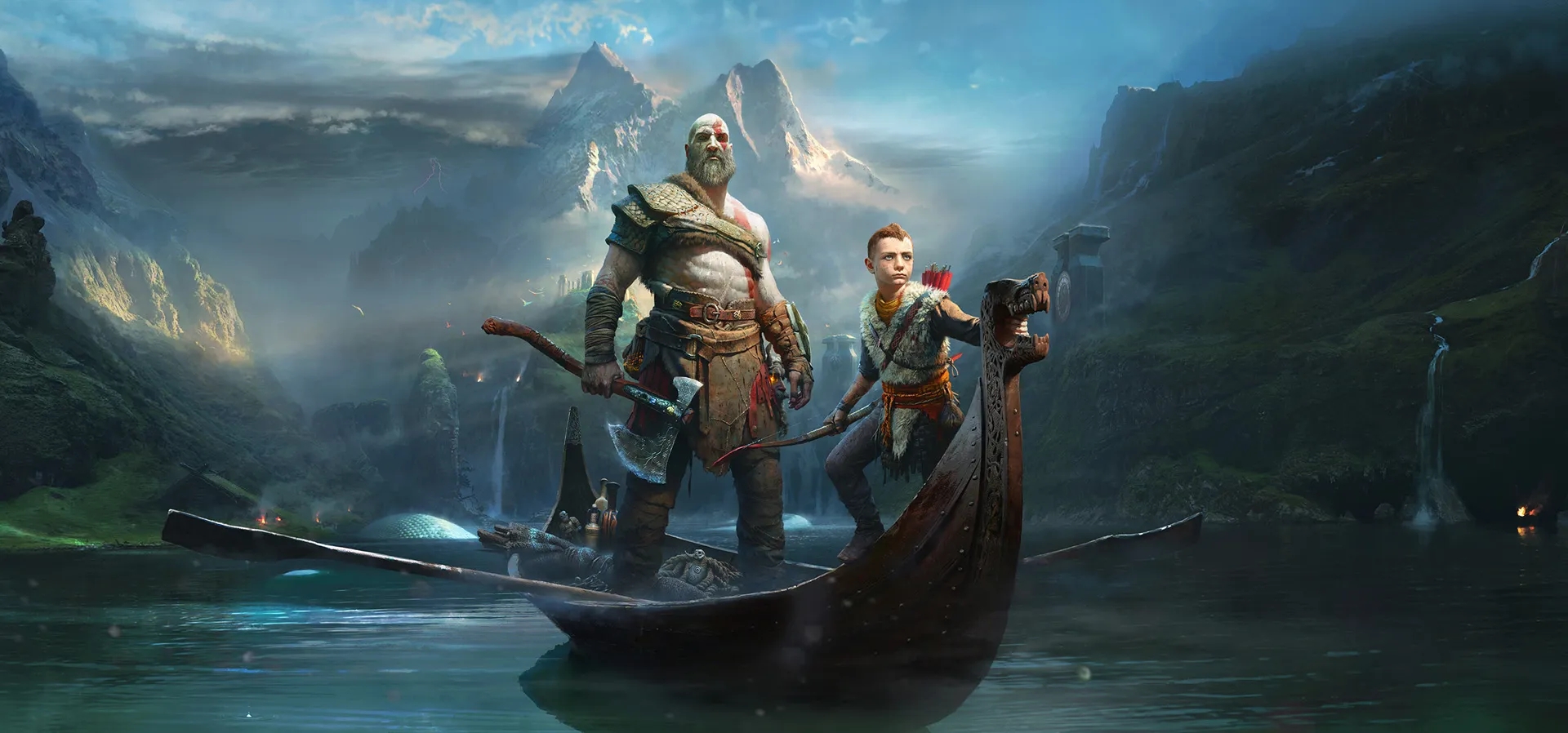 Imagem de fundo do produto God of War - PS4
