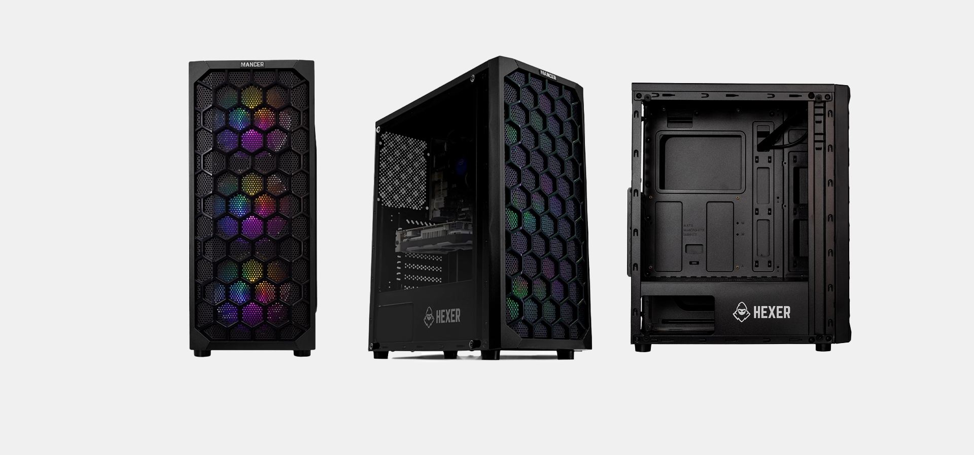 Imagem de fundo do produto PC Gamer Mancer, Intel i5, GTX 1650 4GB, 8GB DE RAM, HD 1TB, Fonte 500W 80 Plus